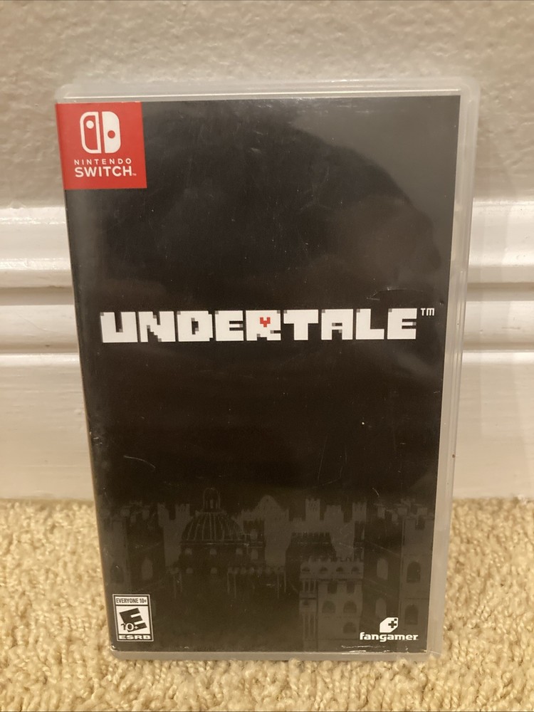 Replacement Case (NO GAME) UNDERTALE Nintendo Switch