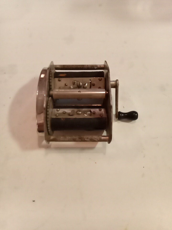 ANTIQUE GERMAN RAZOR BLADE SHARPENER STROPPER POLLUX / RARE