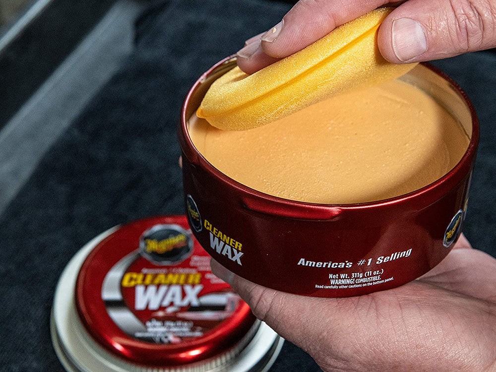 Meguiars A1214 Cleaner Paste Wax with Foam Applicator
