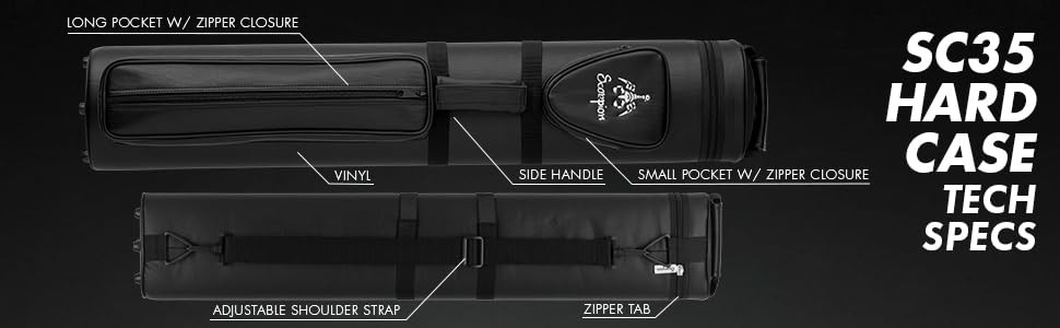 Scorpion SC35 Pool Cue Case