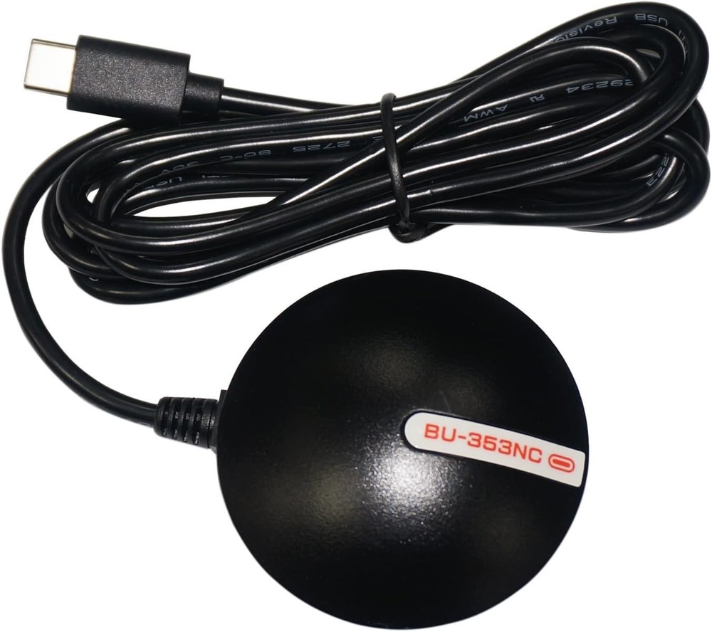 US GlobalSat USB-C High Sensitivity GPS Receiver BU-353NC