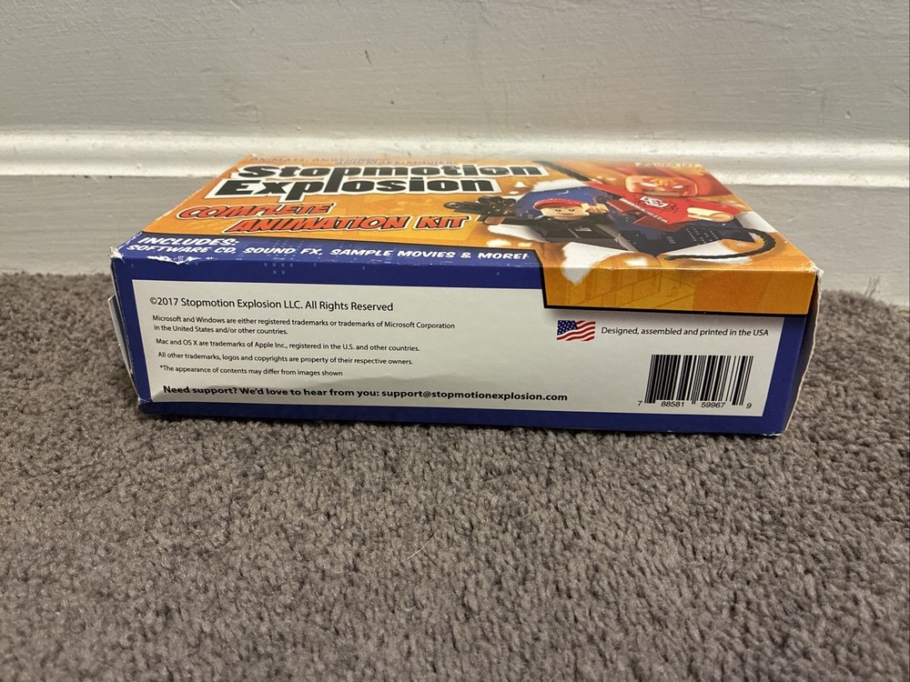 Stopmotion Explosion Complete Animation Kit New Open Box