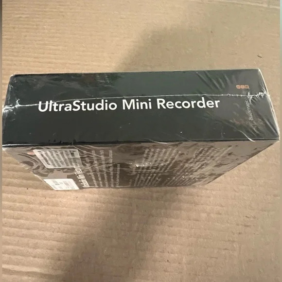 NIB Blackmagic Design UltraStudio Mini Recorder Streaming Device Thunderbolt