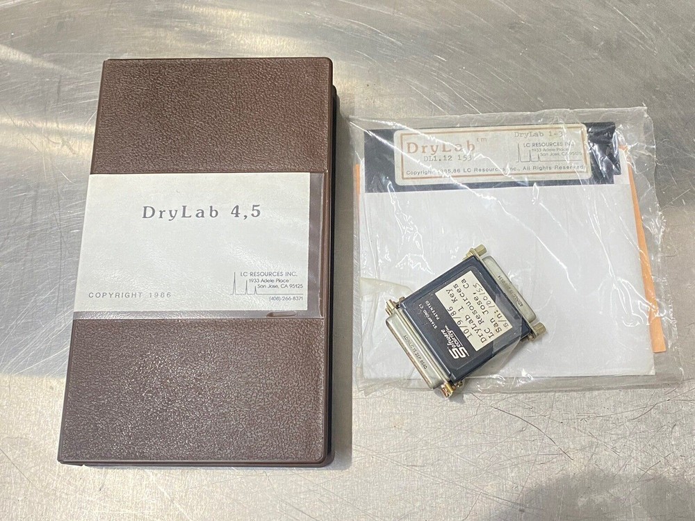 LC Resources Dry Lab HPLC Computer Video Program- Users Guide / Instruction Book