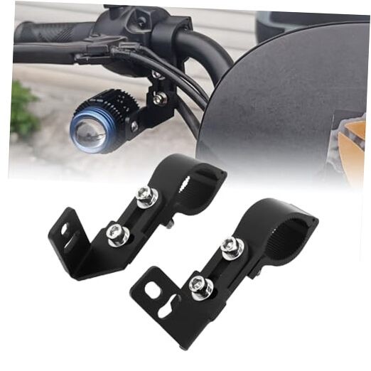 2PCS Motorcycle Fork Indicator Brackets, Motorcycle Turn Side Installation