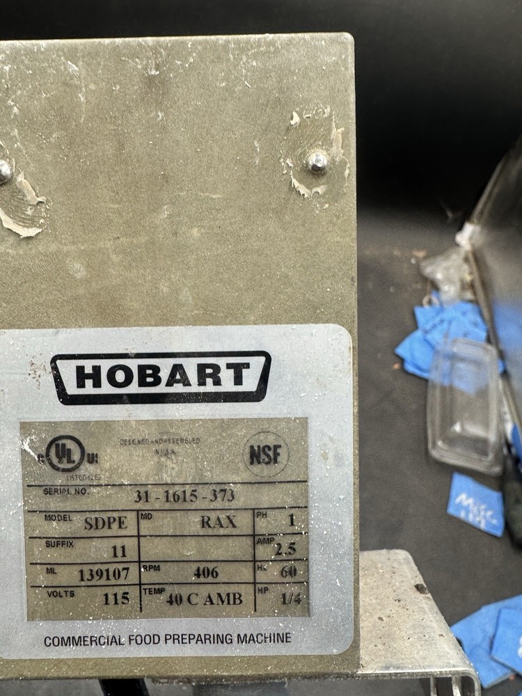 Hobart Mixer On Off Switch timer Controller