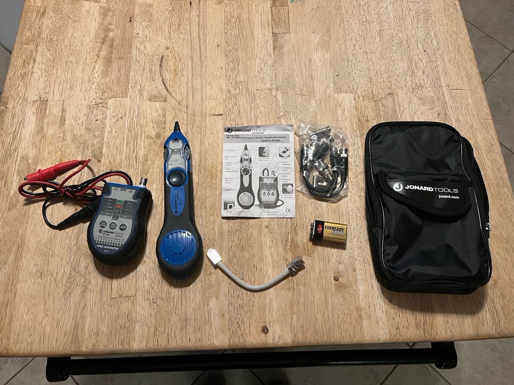 Jonard Tools Tetp-900 Cable Tone Tester Kit
