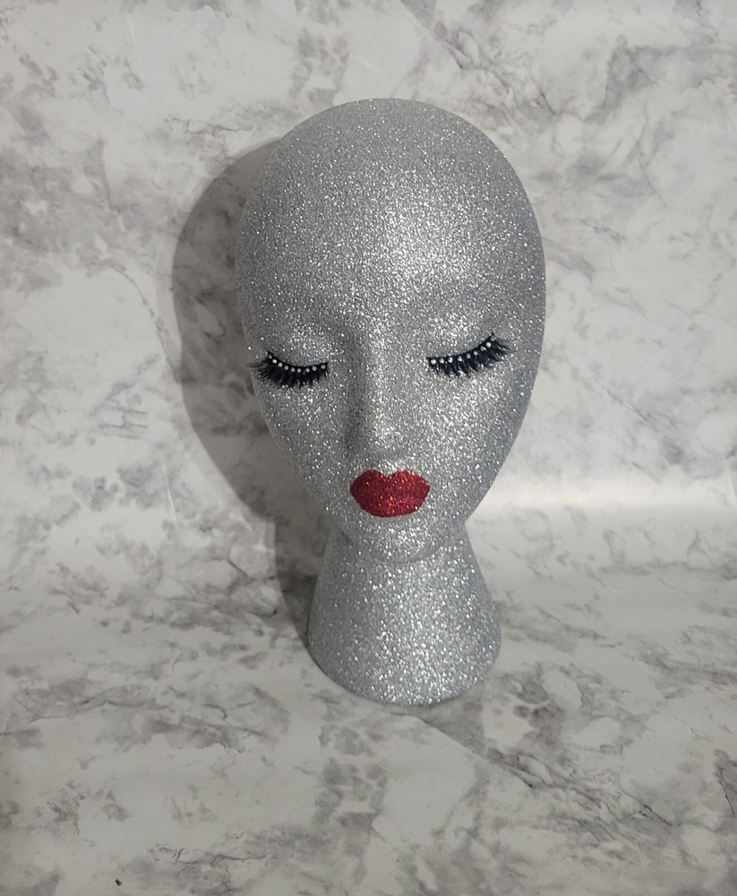 Female Styrofoam Mannequin head