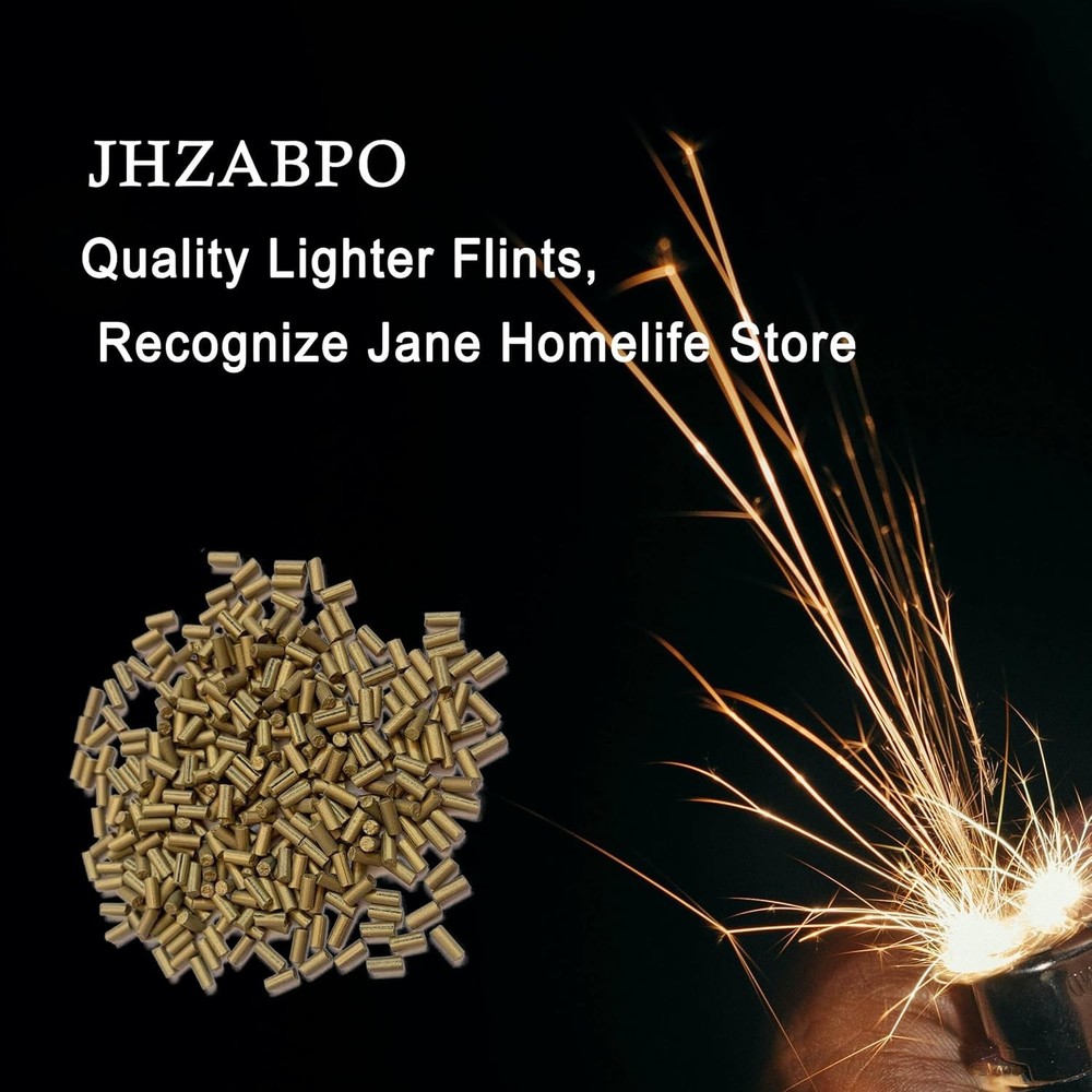 350-Pack Golden Lighter Flints - Universal Replacement for All Lighters
