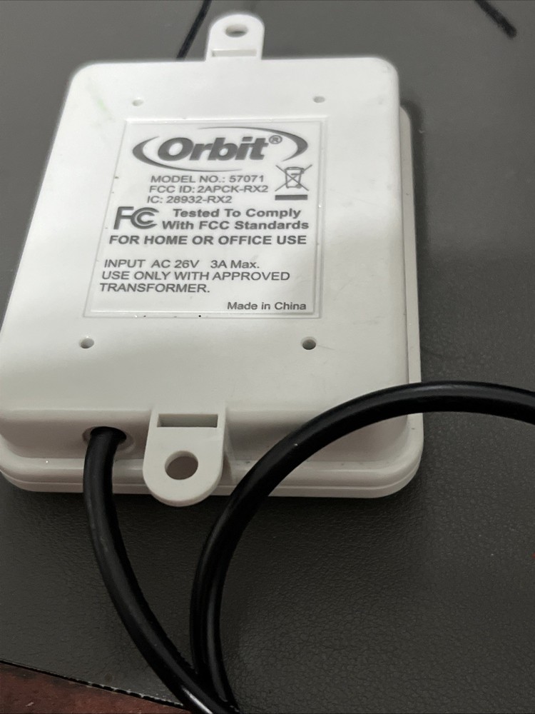 Orbit Wireless Rain/Freeze Model 57071 200ft Automatic Wireless Controller Only