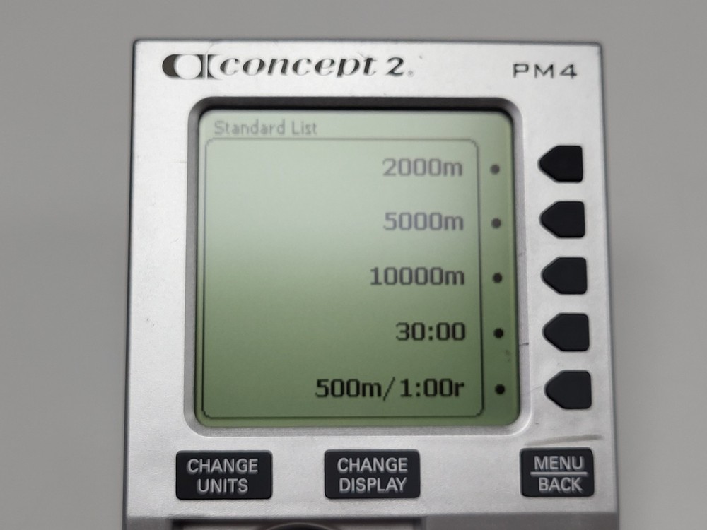 Concept2 PM4 Performance Monitor for Rowing Machine