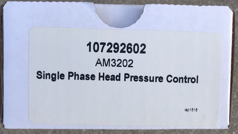 Kit Head Pressure Control AM3202 Part # 107292602
