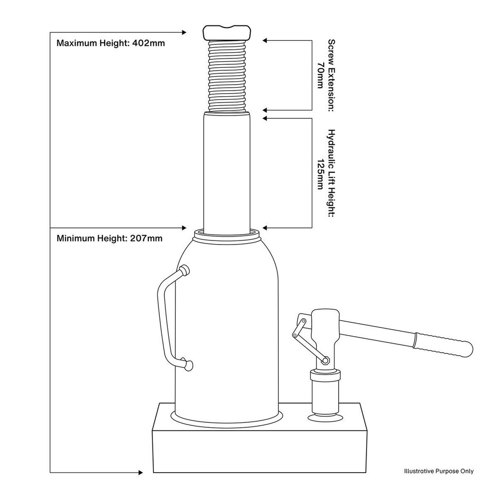Sealey SJ5 Bottle Jack 5tonne
