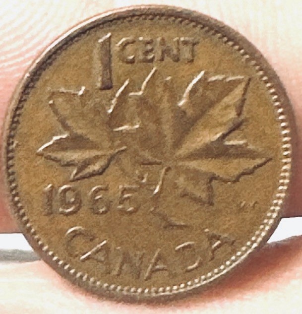 1965 Canada Penny