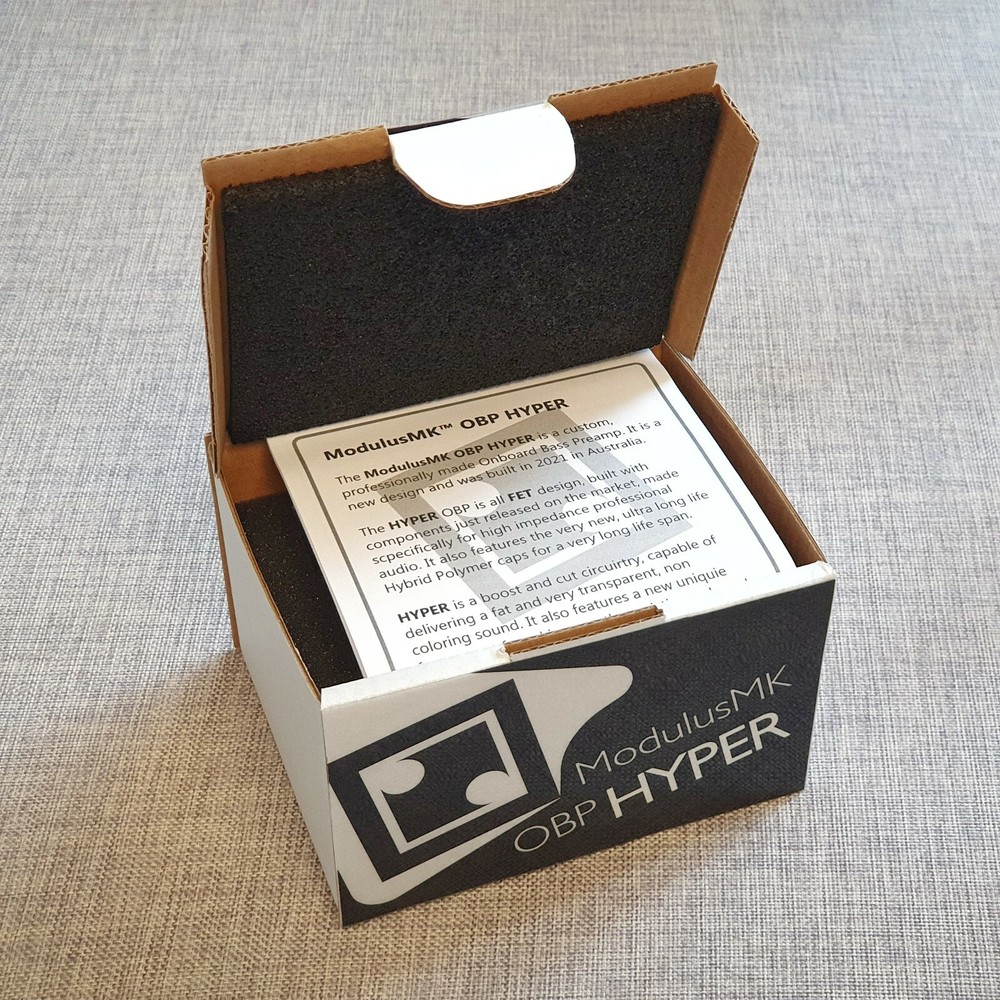 Custom Bass Guitar Preamp - ModulusMK Hyper