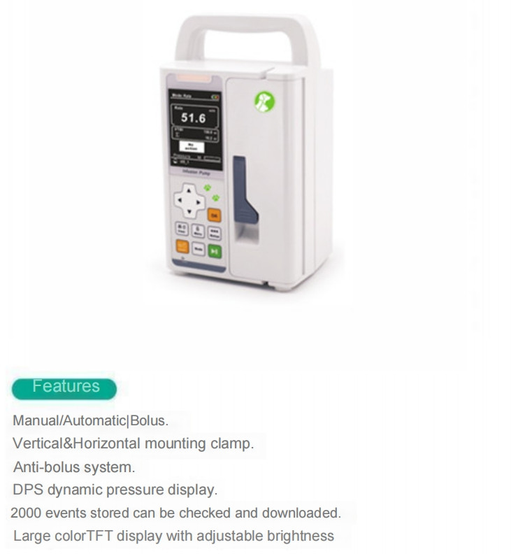 Portable Automatic Vet Infusion Pump for Veterinary