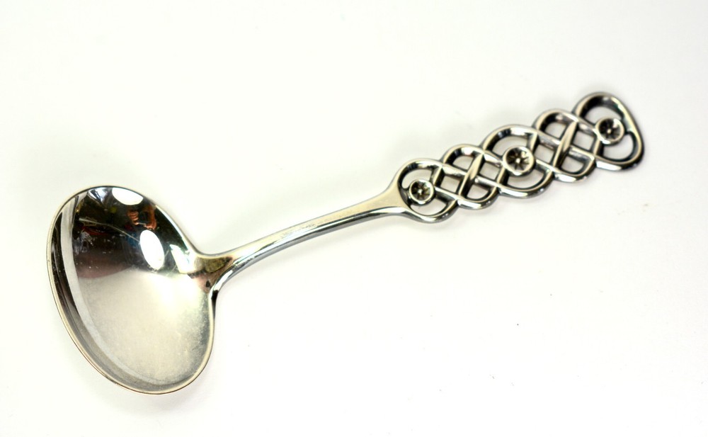 Norway Celt David Andersen Serving Spoon 830S Silver Ringebu Berry