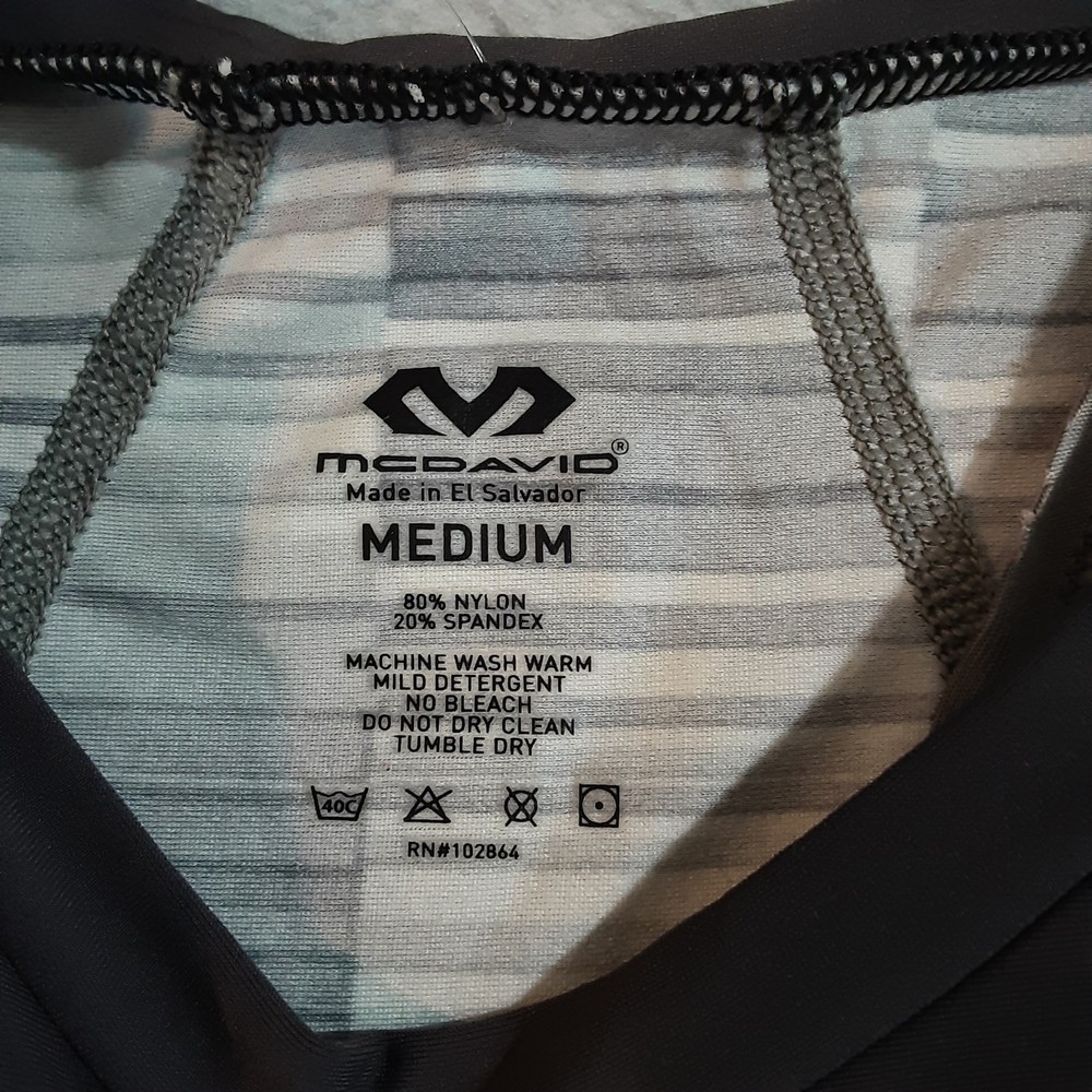 McDavid HEX Padded Compression Shirt Sleeveless Gray Protection