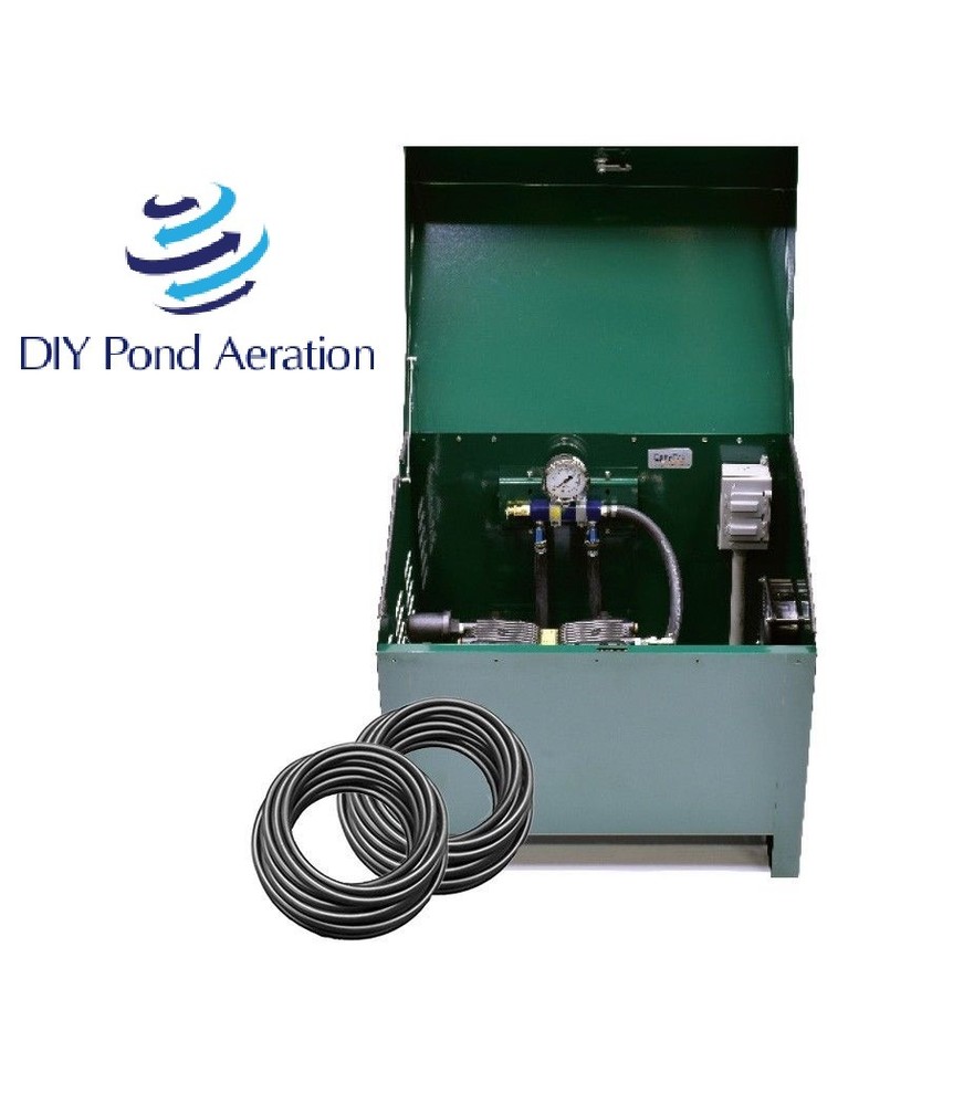 NEW EasyPro 1/2 HP Rocking Piston Lake & Fish Pond Aeration System w/o Diffusers