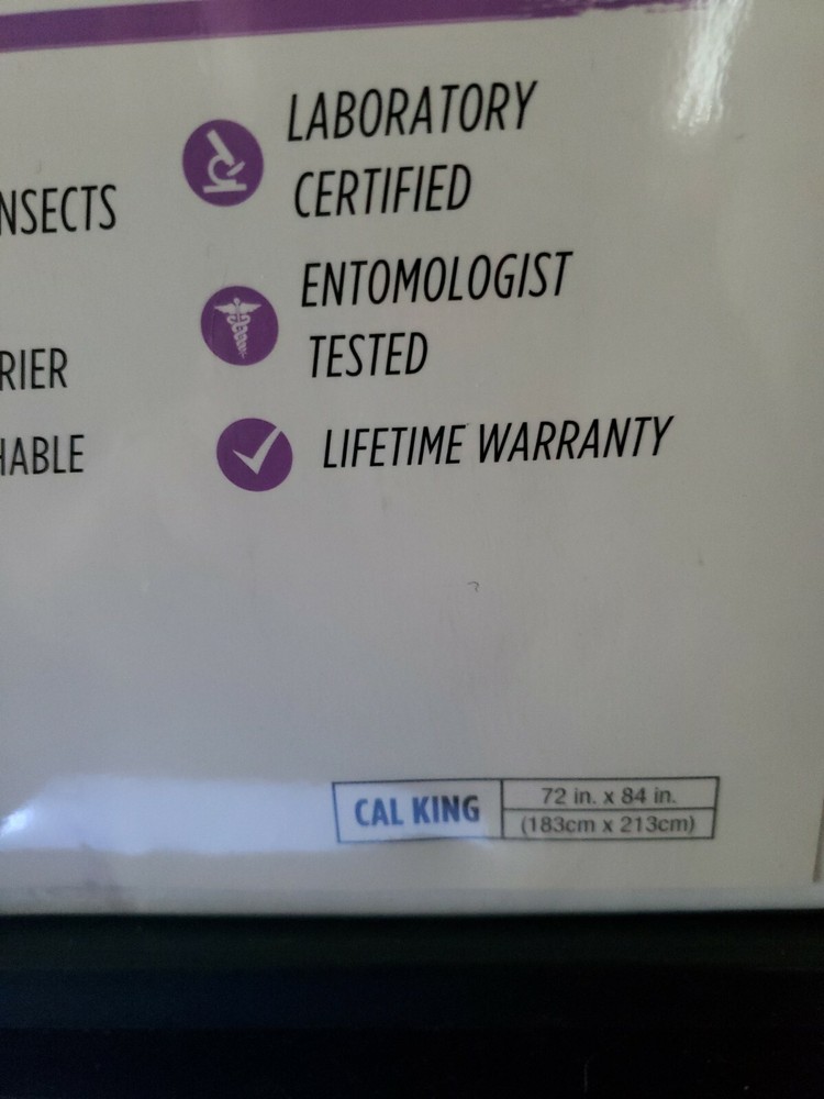 Terminix Ultimate Bed Bug Mattress Protector Cal-king