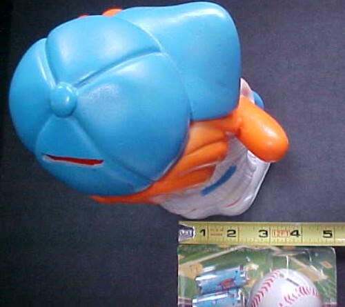 Baseball Player Coin Bank + Baseball Candy Container