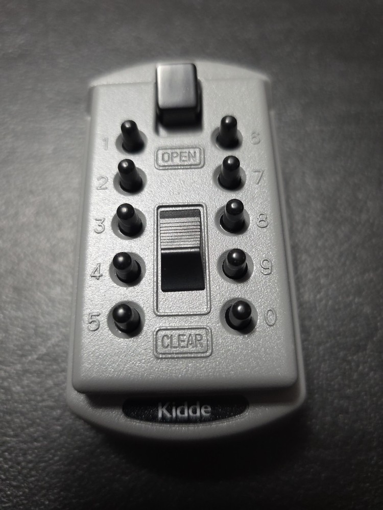 New Kidde Accesspoint Slimline 2key Mounted Key Safe