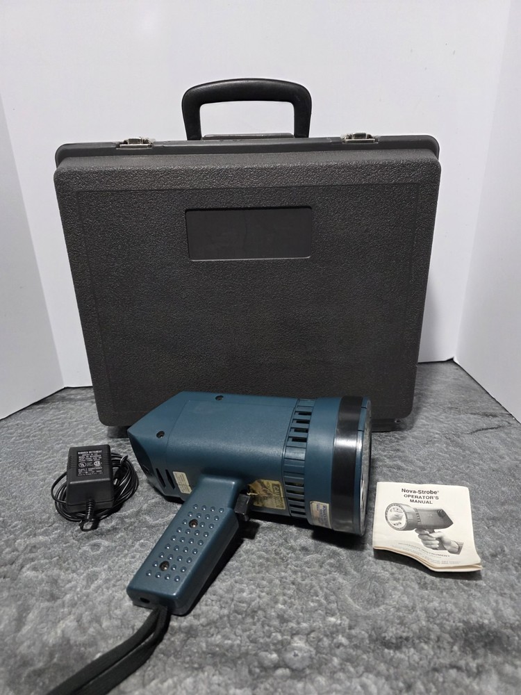 Monarch Nova Strobe Stroboscope In Hard Case Working