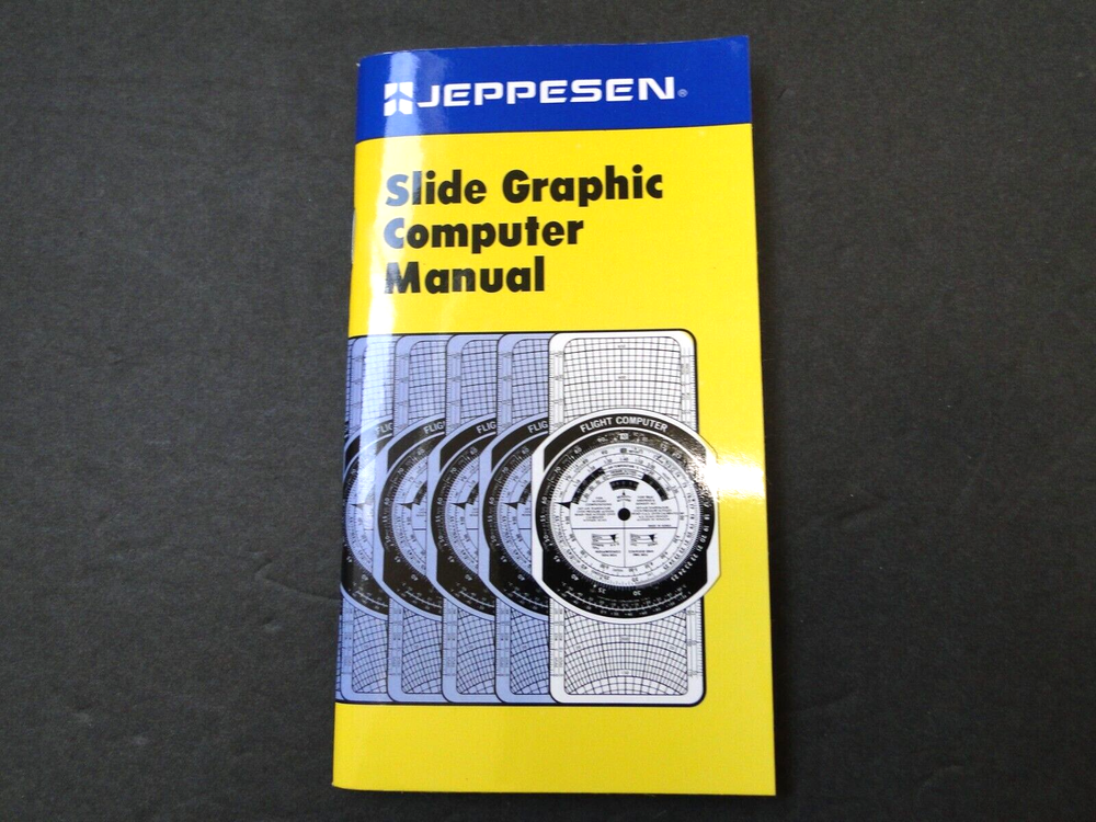 Jeppesen Slide Graphic Computer and Manual