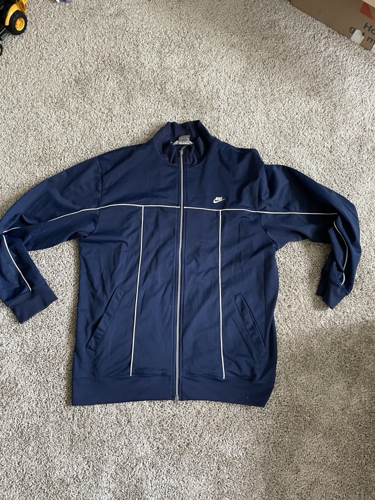 Retro Nike Full Length Zip Track Jacket