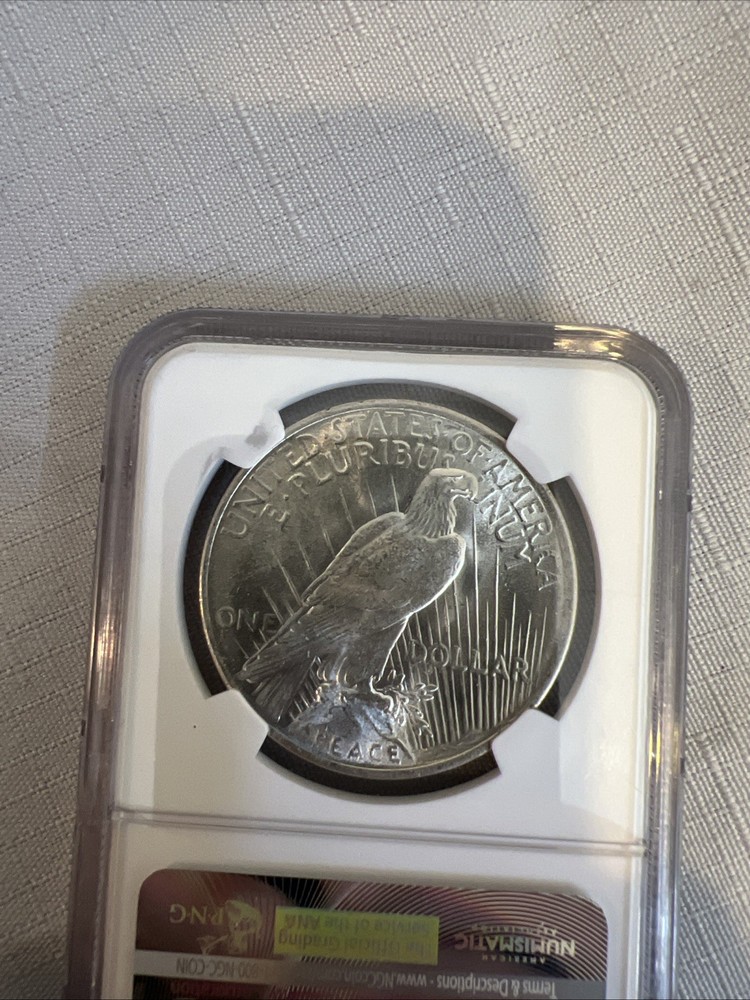 1922 Peace Silver Dollar $1 MS64 NGC