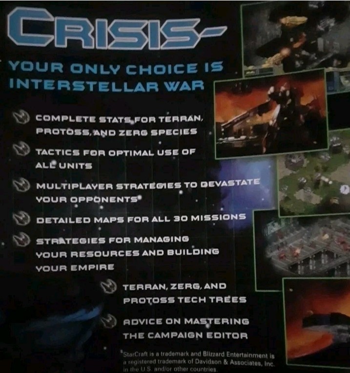 Starcraft Primas Official Strategy Guide 1998