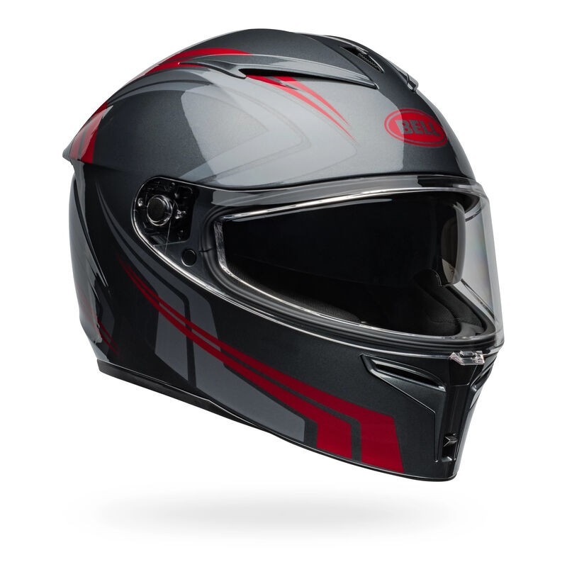 Bell Lithium Jetstream Helmet Size Large Gray/Red