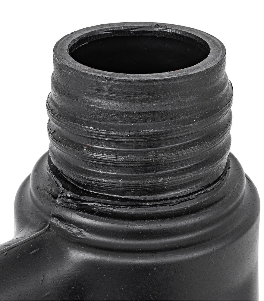 JEGS Square 5-Gallon Utility Jug [2-Handle, Black]