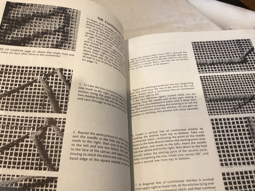 1974 Needlepoint Techniques & Projects Book