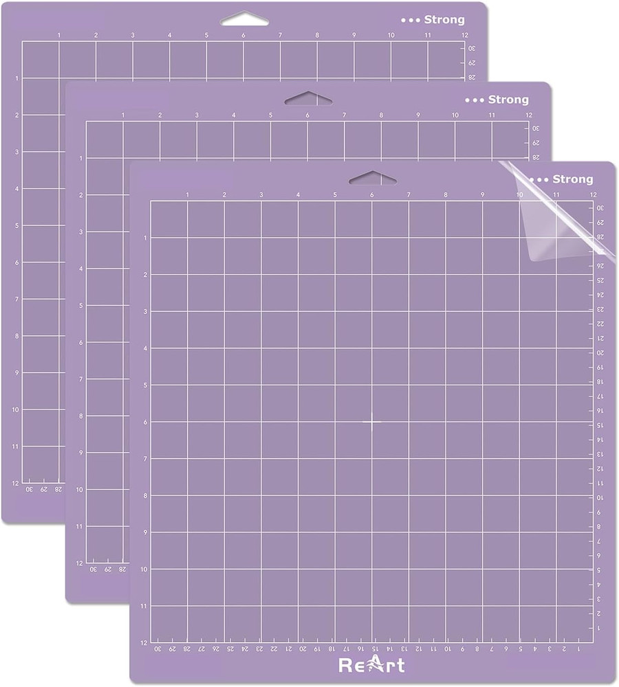 Strong Grip Cutting Mat 12X12 Inch 3 Pack
