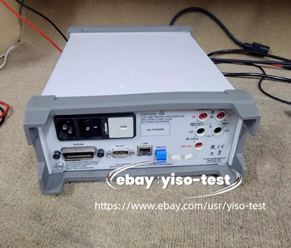 Fluke 8845A Digital Multimeter 6.5 Digit Precision Multimeter /Good function /#$
