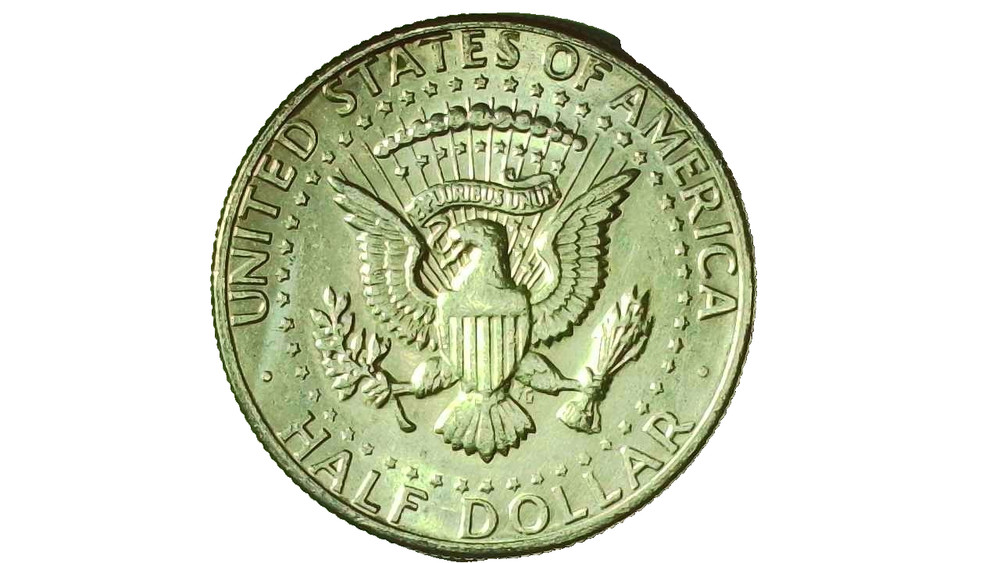 1974D Kennedy Half Dollar Error - Filled "D" Mint Mark Error - #252