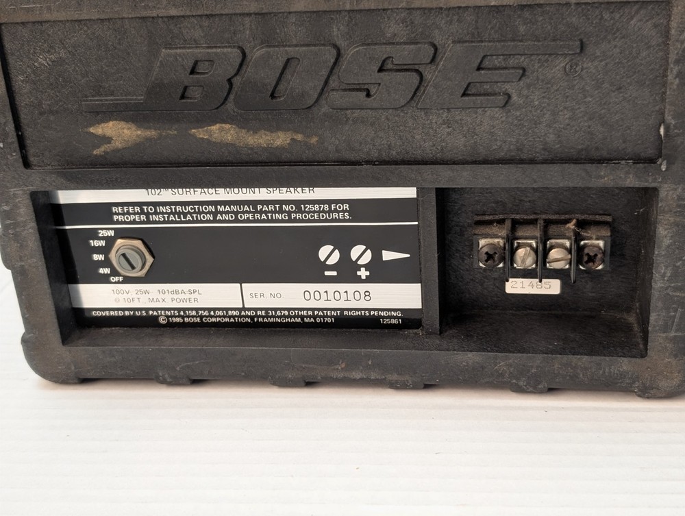 CASSE ACUSTICHE BOSE 102 SURFACE MOUNT SPEAKER
