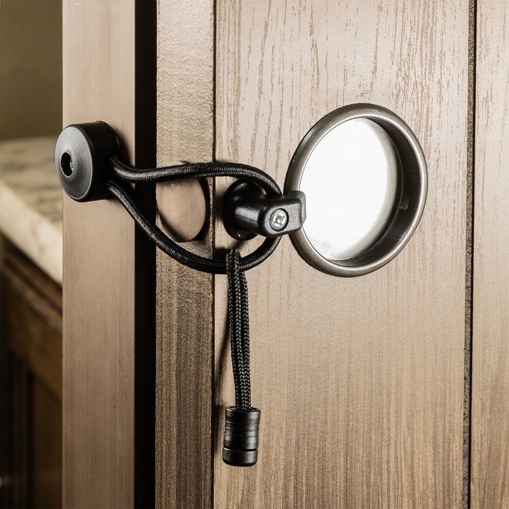 RecPro RV Pocket Door Holder | Bungee Cord with Pull Tab