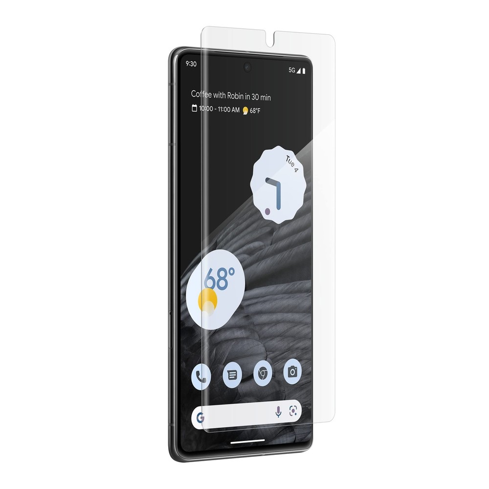 ZAGG InvisibleShield Fusion Curve Screen Protector for Google Pixel 7 Pro - E...