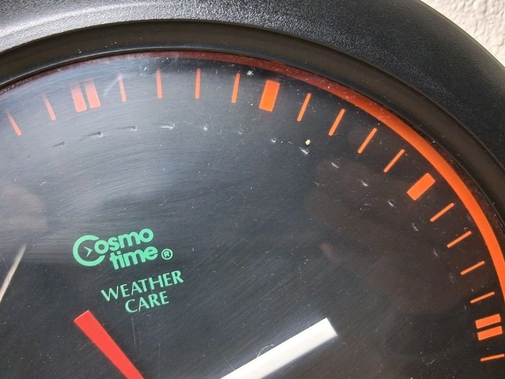 Cosmo Time Wall Clock Weather Station Works!