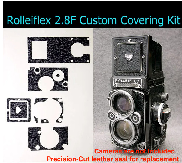 Rolleiflex 2.8F Custom Replacement  Covering Kit With/without switch lever