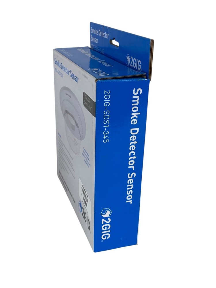 2GIG Smoke Detector Sensor Transmitter 2GIG-SDS1-345 Smoke Ring (New)