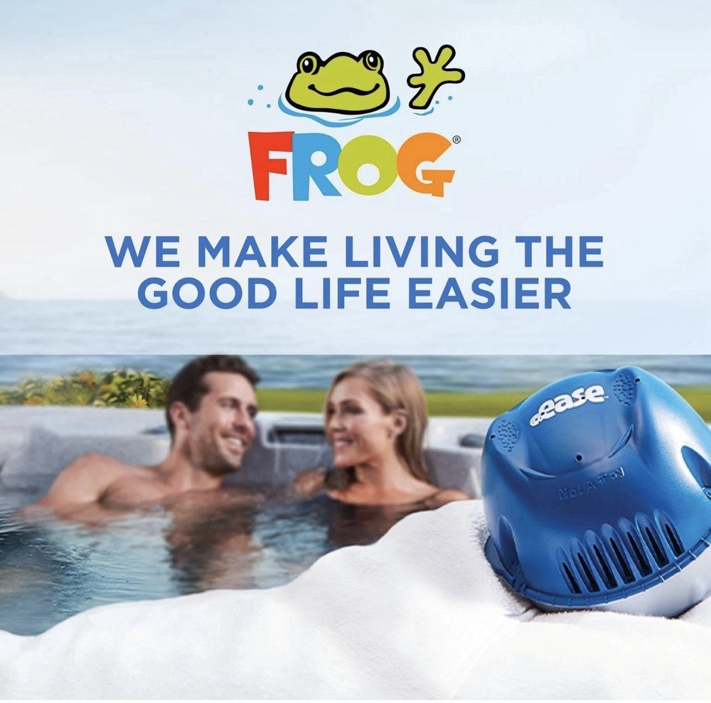 FROG @Ease Floating System for Hot Tubs - Quick & Easy @ease System, Blue