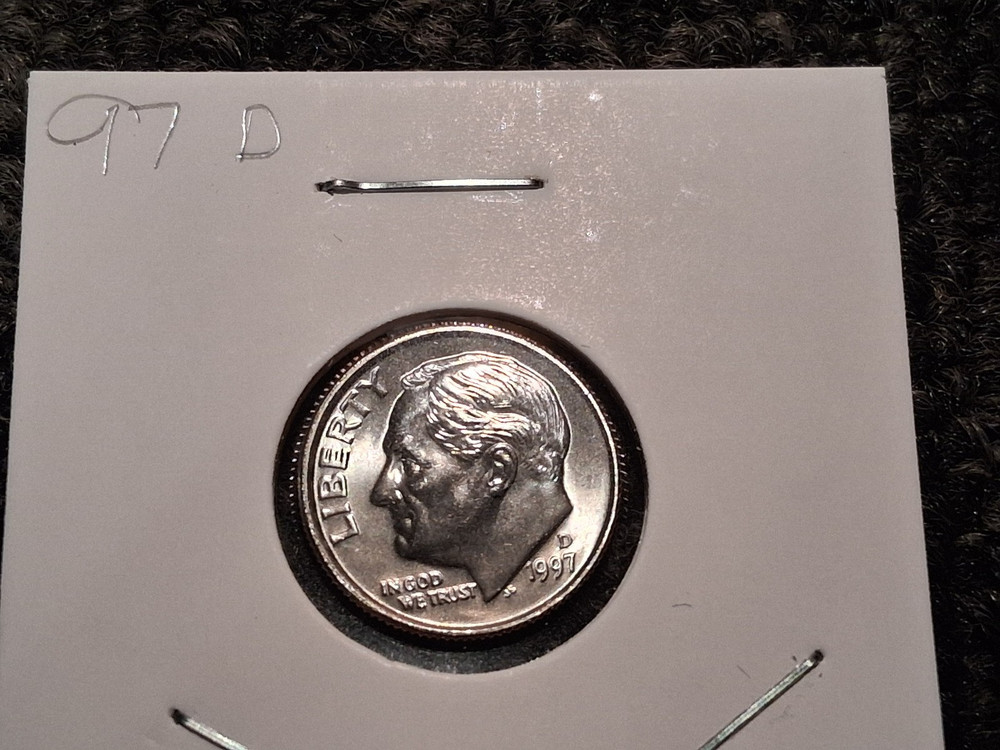 1997 D Roosevelt Dime BU