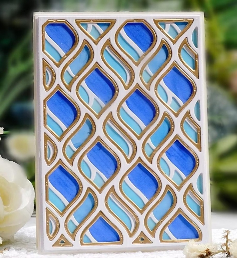 Rectangular Frame Metal Die Cuts,Rectangle Frame Wedding Cutting Dies Cut Ste...