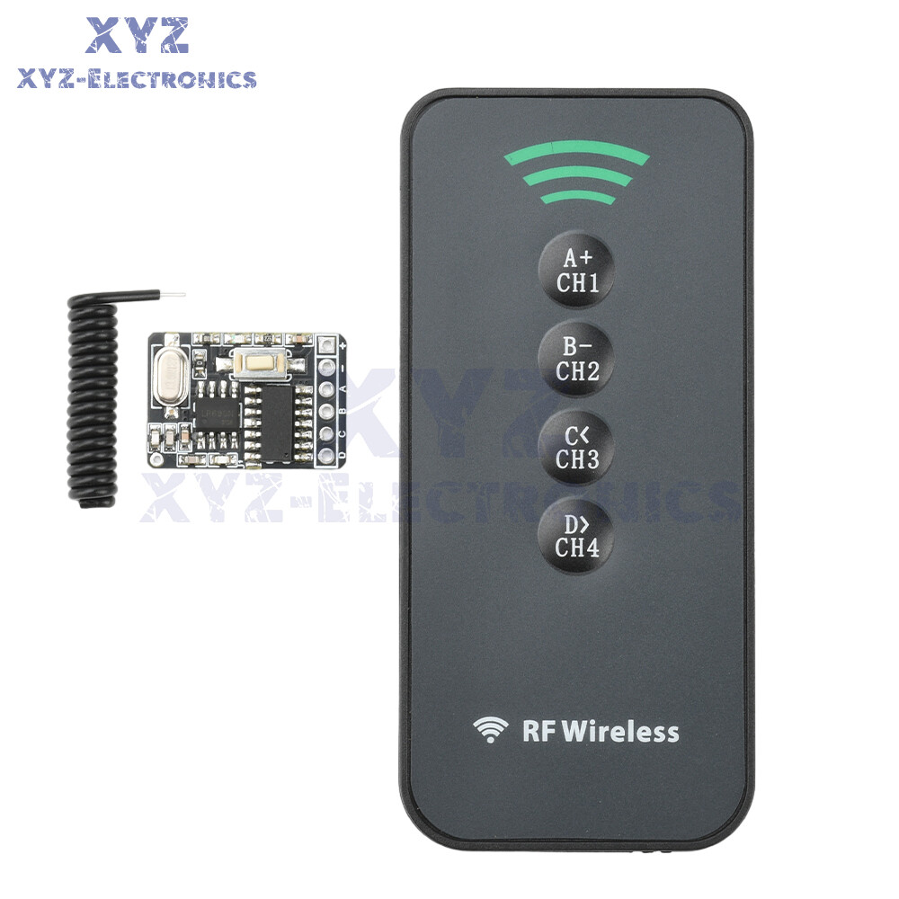 433Mhz Wireless Remote Control Switch Learning Code Decoding Receiver Module DIY