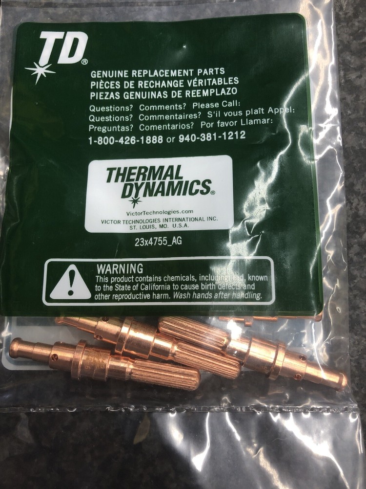 NEW Genuine Thermal Dynamics 9-8215 5 Pack Electrodes