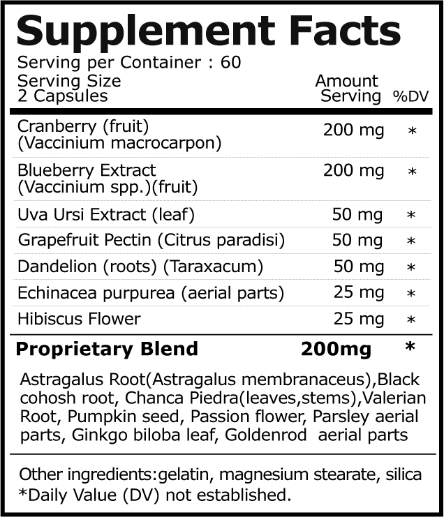 Kidney Cleanse: Kidney, Bladder, Urinary Tract Support and Immune Support