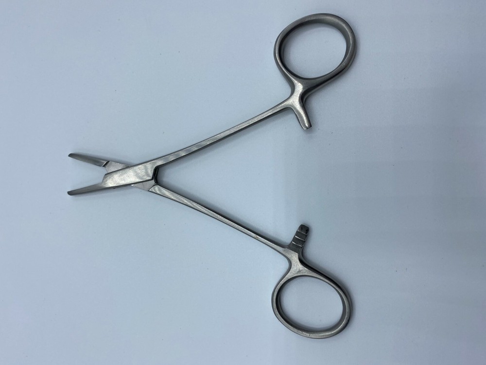 Needle Holder Webster Smooth Jaws 4-3/4" Lot/2